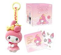 My Melody Angel Figurine avec Porte-clés et Accessoires Kuromi et My Melody Collection Angel&Devil pour Les Fans de Hello Kitty and Friends Kawaii