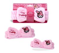 My Melody bandeau - avec lettres mignon et large pour les femmes et les filles - OMG turban élastique toison idée cadeau de maquillage - femmes et enfants