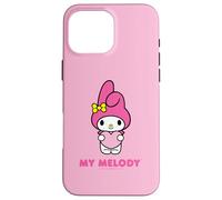 My Melody Character recto et verso Coque pour iPhone 16 Pro Max