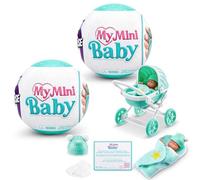 5 SURPRISE My Mini Baby Capsule mystère à Collectionner, Jouet pour Filles, bébé Miniature réaliste, Ensemble de Jeu et Accessoires (2 Capsules)