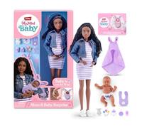 My Mini Mom & Baby Surprise (Nickey) Pregnant Doll + Newborn Baby de ZURU
