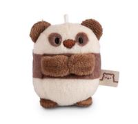 My Mochi - Panda Kono - Doudou en Peluche Douce - 5 cm - Marron - Peluche Mignonne à câliner et à Jouer - pour Enfants et Adultes - Excellente idée Cadeau