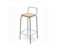 MY MODERN HOME Tabouret de bar en bois et métal - Acan - M277