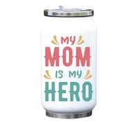 My Mom is My Hero Bouteille isotherme pour boissons Blanc Taille unique