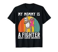 My Mommy is a Fighter Breast Cancer Awareness Support Gifts T-Shirt