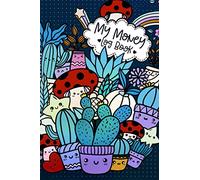 My Money Log Book: savings account register book for kids, 5 Column Ledger, Money Education For Kids (Cute doodle Themed Design) - 6x9" / 110 page