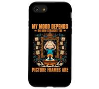 My Mood Depends on How Straight The Frames are Virgo Zodiac Coque pour iPhone SE (2020) / 7/8