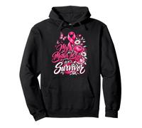 My Mother-in-Law is A Breast Cancer Survivor Ruban Rose Sweat à Capuche