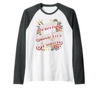 My Motto is Like My Blood Type B Positive Motivation - Manche Raglan