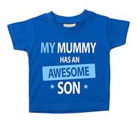 My Mummy dotée d'un remarquable fils T-shirt bébé tout-petit enfants Disponible en tailles 0-6 mois pour 14-15 ans diverses Couleurs Disponibles fête des mères bleu bleu 18-24 mois