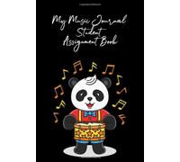 My Music Journal Student Assignment Book: 52 Weeks Of Music Lesson Tracking Charts, Record Notes And Practice Log Book, Daily Practice Time, Warm-Ups, Communication Between Teacher & Student, Perfect
