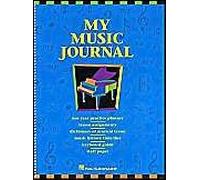 My Music Journal - Student Assignment Book Practice Planner With Staff Paper, Lesson Pages And Music History Hal Leonard Piano Sheet Music
