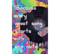 My Music Journey: Daily Journal for Artists, Lyrics And Inspiration