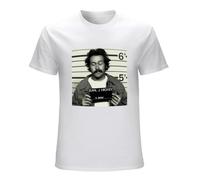 My Name is Earl Pattern Hip Hop Style Men's Cotton T-Shirt White Shirt Top Tee XL