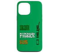 My Names Patrick and I'm Irish Paddys Day Liste de contrôle Amusante Coque pour iPhone 13 Pro Max