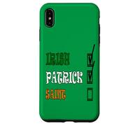 My Names Patrick and I'm Irish Paddys Day Liste de contrôle Amusante Coque pour iPhone XS Max
