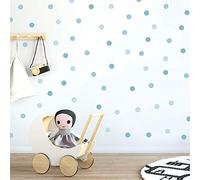 My Nametags® Autocollants Muraux Point Bleu | Stickers Muraux Amovibles et Repositionnables qui ne Laisseront pas de Résidus sur les Murs | Déco de Chambre à Coller pour Enfants