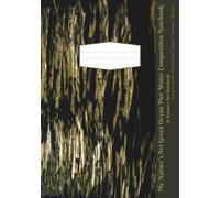 My Nature's Art Green Ocean Pier Water Composition Notebook: Green Ocean Pier Water Photo, Wide Rule, 80 pages