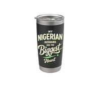 My Nigerian Husband Gobelet isotherme en acier inoxydable double paroi