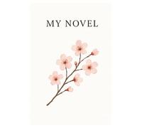 My Novel Blossom, wide ruled paper, 9x6, 100 sheets. Its simple yet sophisticated design makes it a perfect gift for kids, teens, and adults alike.