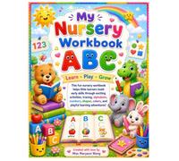 My Nursery Workbook A B C: A-Z Capital Letter Tracing Book for Kids