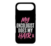 My Oncologist Does My Hair Breast Cancer Awareness Fighter Coque pour iPhone Air