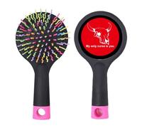 My Only Curse Is You Brosse à cheveux démêlante Art Déco Base coussin