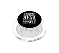 My Opinion Offended You Sarcastic Humour PopSockets PopGrip pour MagSafe