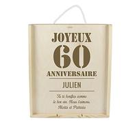 My original gift Coffret Trois Bouteilles de vin gravées pour Les Anniversaires