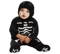 My Other Me-203267 Baby Skeleton Costume, 1-2 Years (Viving Costumes 203267)
