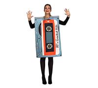 My Other Me Inconnu Cassete Funny Déguisement multicolore, M/L 205273