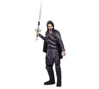 My Other Me - Costume Adulte de Guerrier Sombre Taille XL en Polyester 100% (Multilingue: Espagnol, Anglais, Français, Italien, Portugais, Allemand)