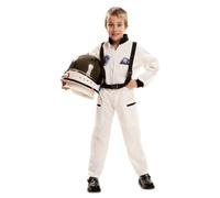 My Other Me Costume d'astronaute unisexe pour enfant de 5 à 6 ans. Comprend une combinaison blanche avec des dessins planétaires et des détails noirs et une sangle pour compléter la tenue.