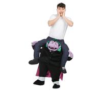 My Other Me Costume unisexe adulte de comte Draco avec pantalon avec personnage noir et cape taille unique (XS à XL). Surprenez avec un style vampire amusant lors de votre prochaine fête.