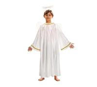 My Other Me Déguisement d'ange pour enfant unisexe avec tunique blanche avec ailes taille 3-4 ans. Laissez-vous emporter par la magie céleste à chaque pas.