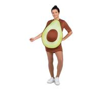 My Other Me Déguisement d'avocat pour femme, taille M. Comprend une robe marron et une plaque en mousse verte avec os qui se forme avec le ventre. Amusant et original. Idéal pour les femmes enceintes