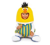 My Other Me Déguisement de Blas unisexe pour bébé avec costume, bonnet et chaussons en jaune et bleu, taille 0-6 mois. Faites de chaque jour une aventure amusante