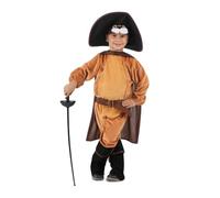 My Other Me Déguisement de chat pour enfant avec bottes de couleur orange avec chapeau, masque, cape, combinaison, ceinture, queue et guêtres taille 10-12 ans Embarquez dans des aventures de conte.