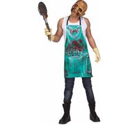 My Other Me Déguisement de chirurgien vert pour adulte avec tablier taché de sang taille ML. Parfait pour une nuit d'Halloween effrayante