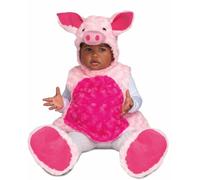 My Other Me - Déguisement de cochon unisexe pour bébé en rose avec robe, bonnet, chaussons et queue taille 12-24 mois. Transformez votre petit en petit cochon le plus adorable.