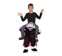 My Other Me Déguisement de comte Draco unisexe en noir avec pantalon avec personnage adapté aux tailles de 7 à 12 ans. Ajoutez une touche de mystère à votre prochain événement