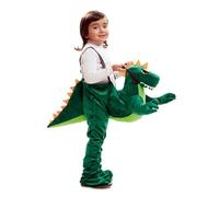 My Other Me Déguisement de dinosaure unisexe avec pantalon vert, taille 7-9 ans. Explorez un monde préhistorique plein d'aventures