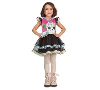 My Other Me Déguisement de et rose avec volants et détails floraux, taille 10-12 ans. Éblouissez chaque fête avec un style unique