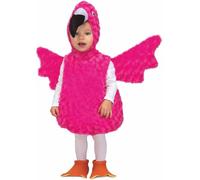My Other Me Déguisement de flamant rose pour bébé unisexe avec robe, bonnet, chaussons et ailes Taille 12-24 mois. Parfait pour une fête costumée en famille amusante