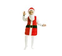 My Other Me Déguisement de Père Noël unisexe pour bébé en blanc et rouge avec bonnet, robe et barbe taille 12-24 mois. Ajoutez une touche magique à ces fêtes de Noël