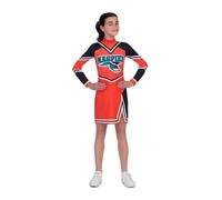My Other Me Déguisement de pom-pom girl pour fille avec robe en orange et noir, taille 3-4 ans. Démarquez-vous à chaque fête avec votre style unique