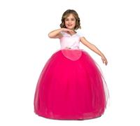 My Other Me Déguisement de princesse rose pour fille avec robe, gants et cancan, taille 10-12 ans. Parfait pour briller dans n'importe quelle fête de conte de fées