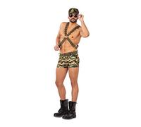 Mom Soldier Costume Multicolore XL Enfants