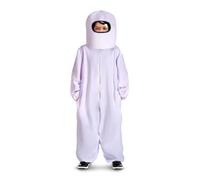 My Other Me Déguisement d'équipage spatial unisexe avec costume avec poches et fermeture éclair et casque spatial blanc, taille 10-12 ans, amusez-vous à explorer de nouvelles galaxies