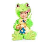 My Other Me Déguisement grenouille pour bébé unisexe de couleur verte avec bonnet, body et chaussons taille 12-24 mois. Faites de votre enfant le crapaud le plus adorable de l'étang.